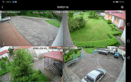 Screenshot of DMSS HD
