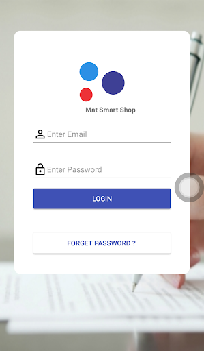 Android application Mat Smart Shop screenshort