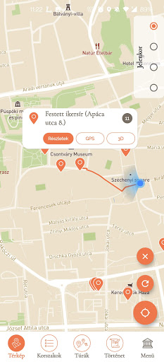 Android application Sopianae Roman Walk screenshort