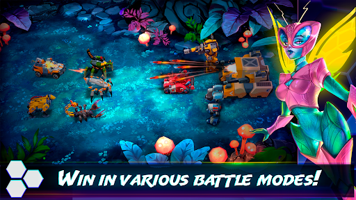Android application Mech Heroes screenshort