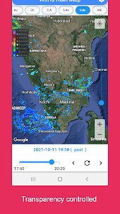 World Rain Map Viewer