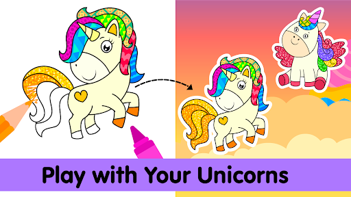 Unicorn Coloring Book & Games 1.1.0.0 screenshots 1