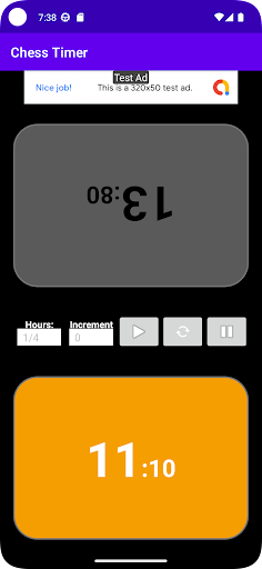 Chess Clock Screen 3