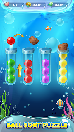 Game screenshot Color Puzzle Ball Sort Game mod apk
