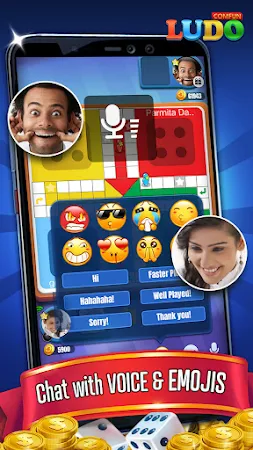 Game screenshot Ludo Comfun Online Live Game mod apk