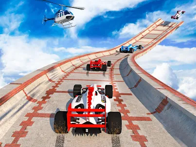 Formel Rennen 3D Kunststück Me