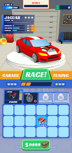 Android application Merge 2 Race screenshort