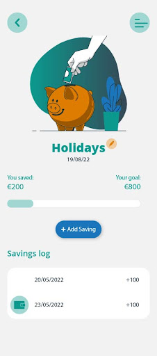 Android application Money Matters screenshort