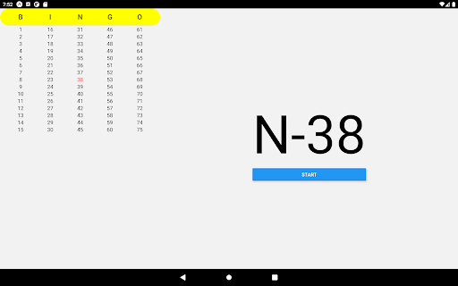 Bingo Singer Screenshot