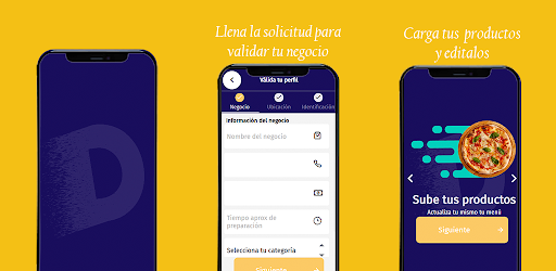 Android application Restaurantes DeNi screenshort