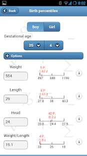 Ped(z) - Pediatric Calculator Screenshot