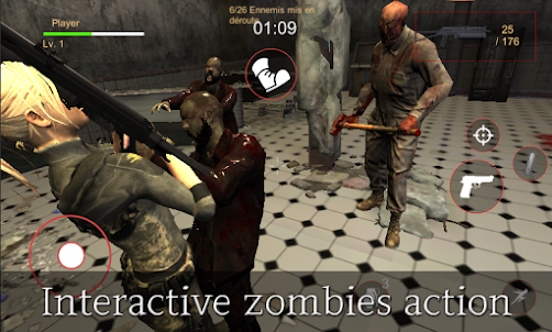 악의 좀비 주민 공포 : 3 인칭 슈팅 게임