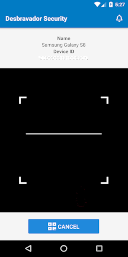 Android application Desbravador Security screenshort