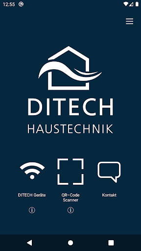 Android application DITECH Wassertechnik iL screenshort