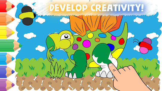 Easy coloring pages for kids 1