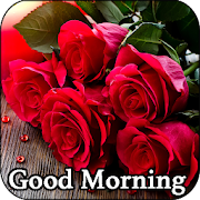 Good Morning Flowers and Roses Messages Images Gif