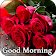 Good Morning Flowers and Roses Messages Images Gif icon