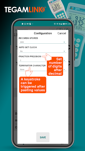 TEGAMLink T Screen 2