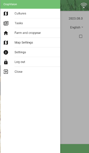 Android application CropVision App screenshort