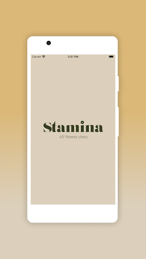 Android application Stamina45 screenshort