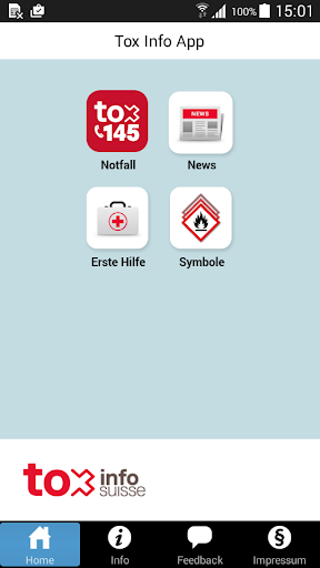 Android application Tox Info App screenshort