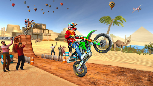Super bike hero stunt Racing Screen 3