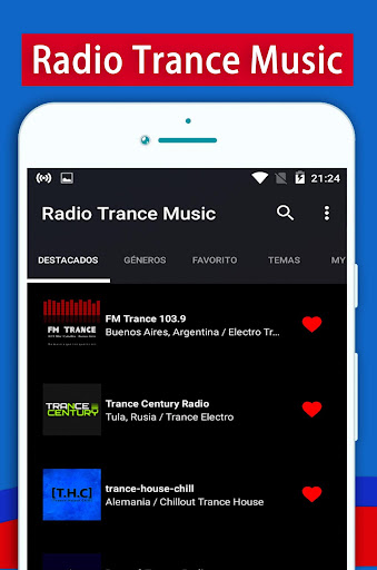 Trance Music Radio Screen 3