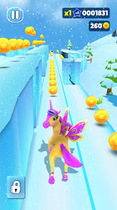 Captura de Pantalla 18 Unicorn Run: Juegos de Correr android