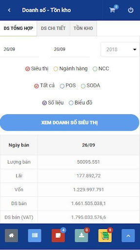 Android application Quản Lý Ngành Hàng - SGC screenshort