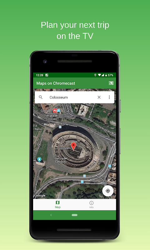 Chromecastの地図| TVテレビ用のマップアプリのおすすめ画像3