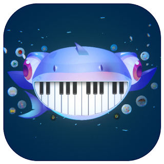 Cute Shark Piano Sound Music