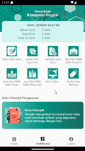 Android application Sensus Aset Dogiyai screenshort