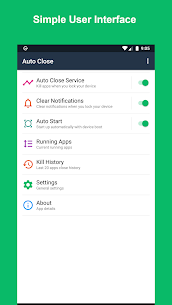 Auto Close – Close Apps Automatically MOD APK (Pro Unlocked) 1