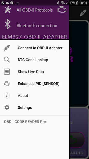 OBDII Code Reader Pro Screen 2
