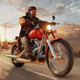 Motorcycle Long Road Trip Game icon