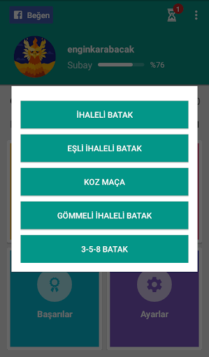 Batak - Tekli, Eşli İnternetsiz Batak  screenshots 3