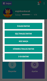 Batak - Tekli, Eşli, Koz Maça Screenshot