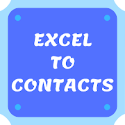 Excel To Contacts - import xlsx files