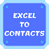 Excel To Contacts - import xlsx files1.0.38