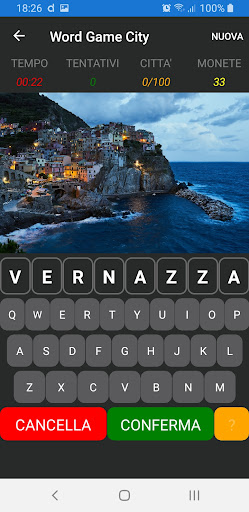 Word Game City Screen 3