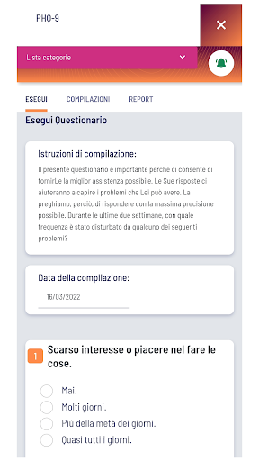 GRETA di Studi Cognitivi Screen 3