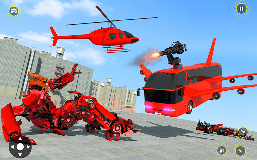 Police Robot Bus Transformation Car Game  APK screenshots 5