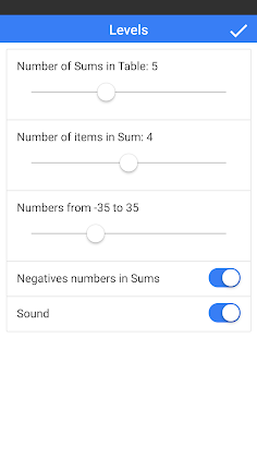 SumsTable - Screenshot 3