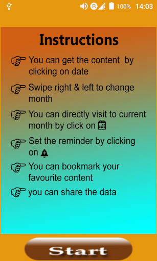 Android application 3 month english gujrati course screenshort