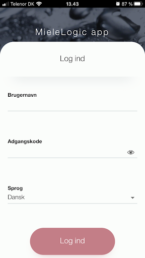 Android application MieleLogic app screenshort