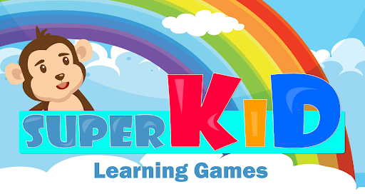 Android application SuperKid learning Activities screenshort
