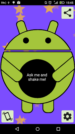 Android application Talking Android Magic Ball screenshort