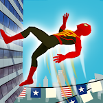 Cover Image of Baixar Salto de super-herói: Fly Sky Run  APK