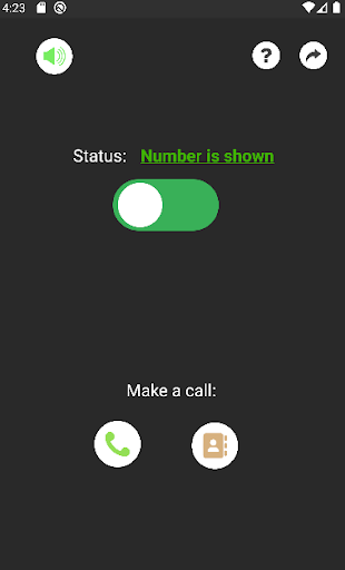 Android application Hide My Number |Hide Caller Id screenshort