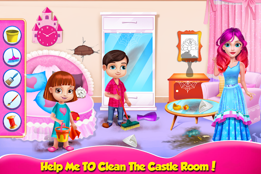 Princess cooking and cleaning Screen 3